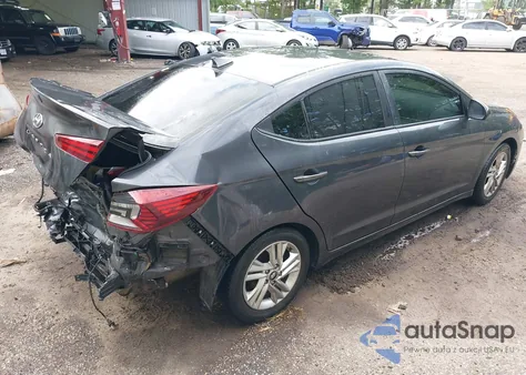 2020 Hyundai Elantra Sel из США, поврежденный, VIN 5NPD84LF2LH582708